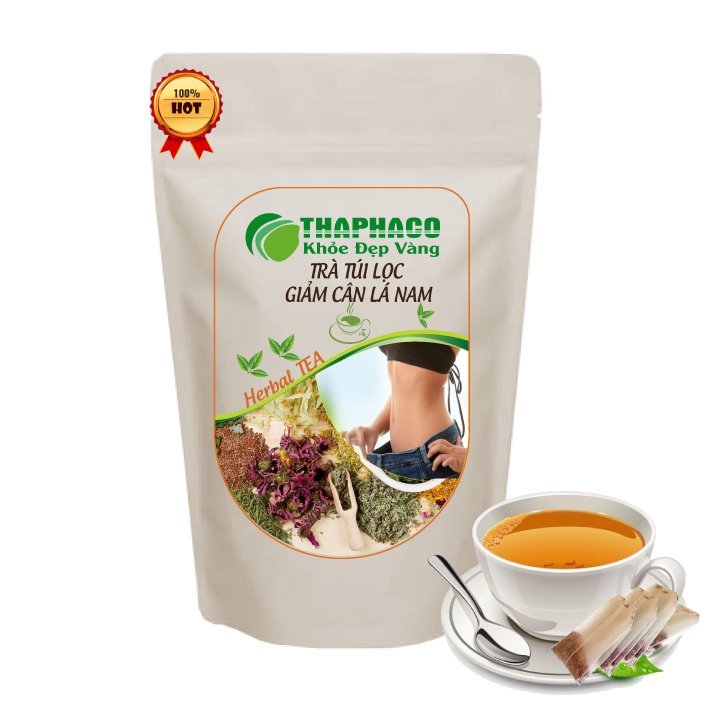 Trà túi lọc lá nam, giảm cân, nhuận tràng, detox, thanh lọc cơ thể - Thảo dược THAPHACO