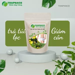 Trà detox thải mỡ giảm cân THAPHACO thải mỡ bụng, mỡ đùi, mỡ bắp tay , loại 30 túi lọc