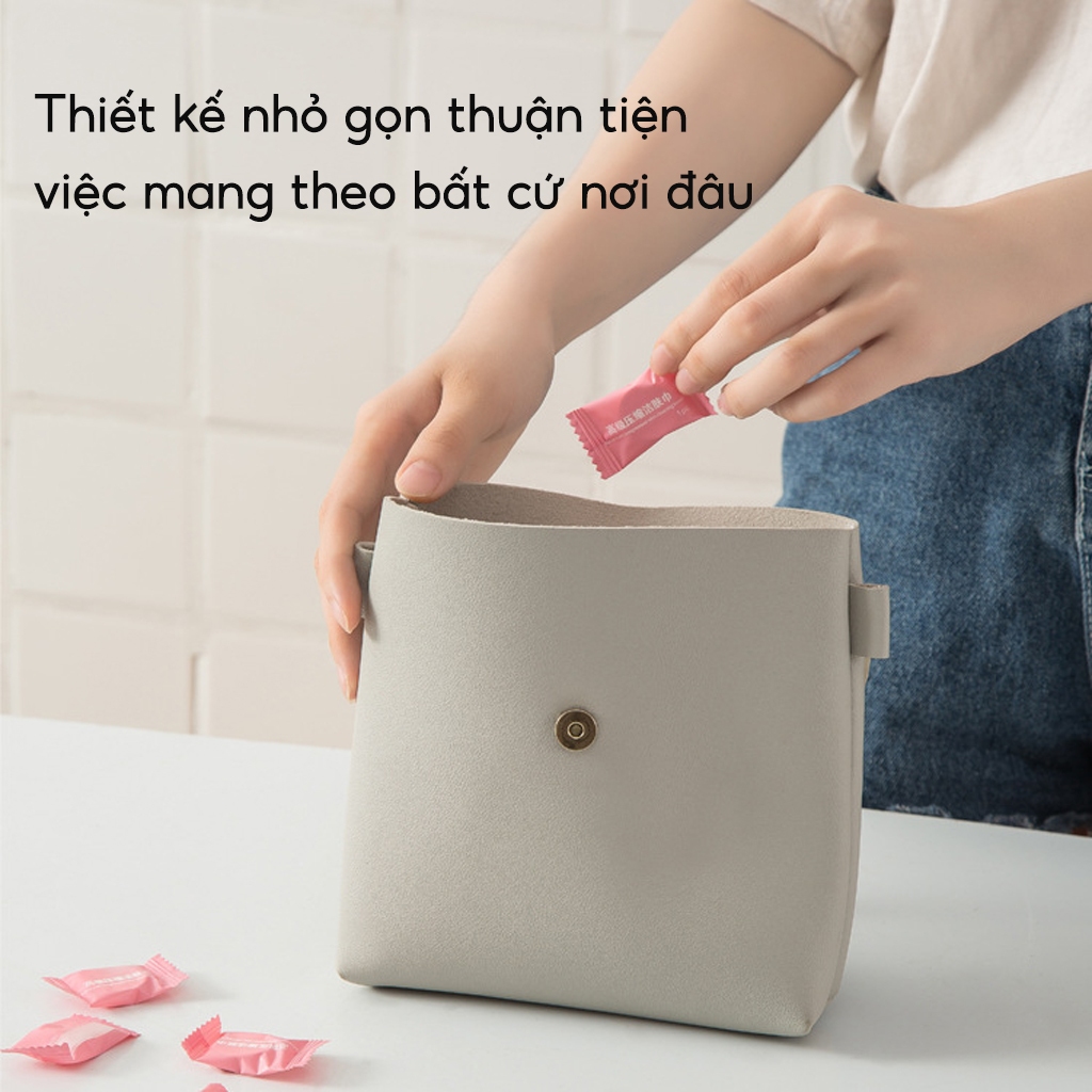 Gói 100 Khăn mặt nén dạng viên kẹo JYoohome Dùng 1 lần, Viên khăn nén dùng khi đi du lịch khách sạn
