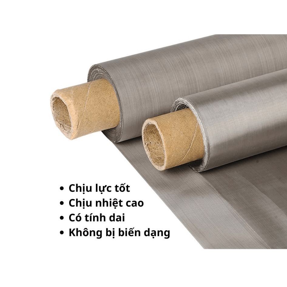 [Hỏa Tốc] Lưới Inox 304 80 Mesh 100 Mesh 200 Mesh làm lọc tách phân lọc ...