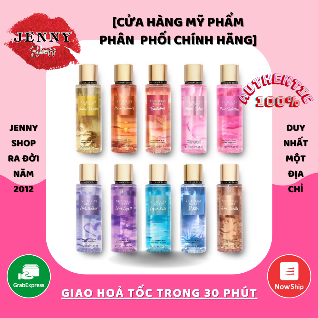 Nước Hoa Xịt Thơm Toàn Thân Body Mist Victorias Secret Shopee Việt Nam 3681