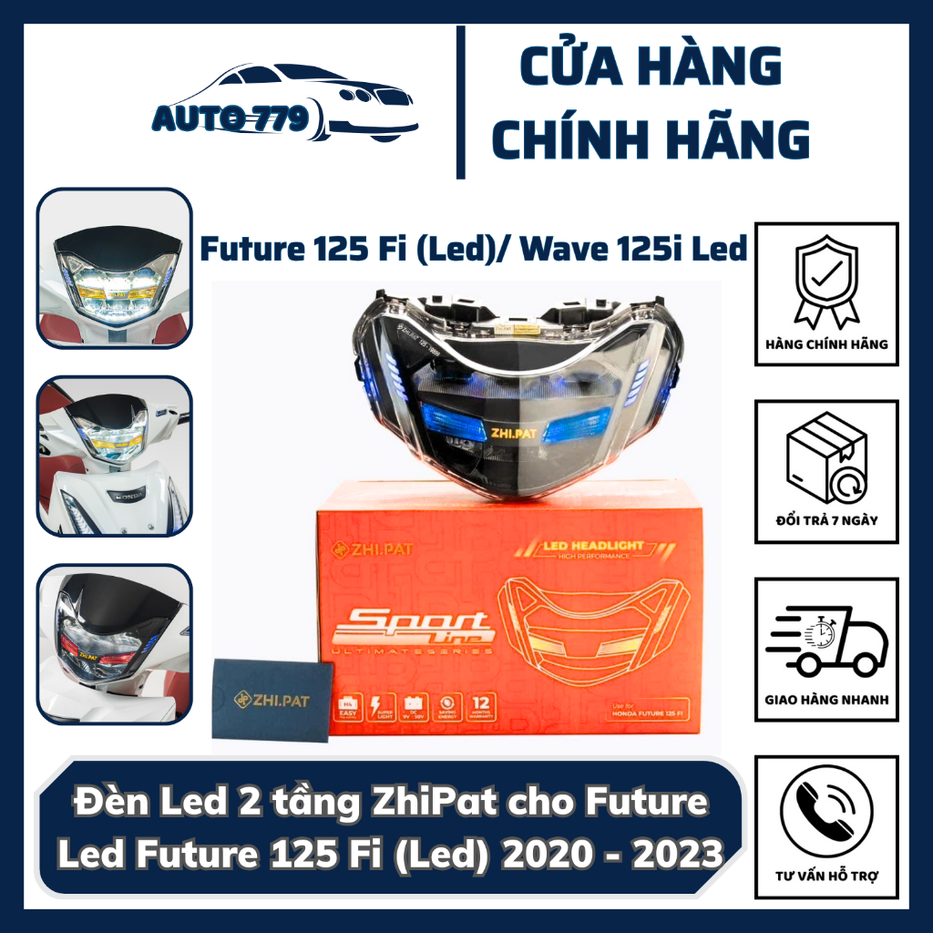 Đèn Led 2 tầng ZhiPat cho Future Led Future 125 Fi (Led) 2020 - 2023 ...