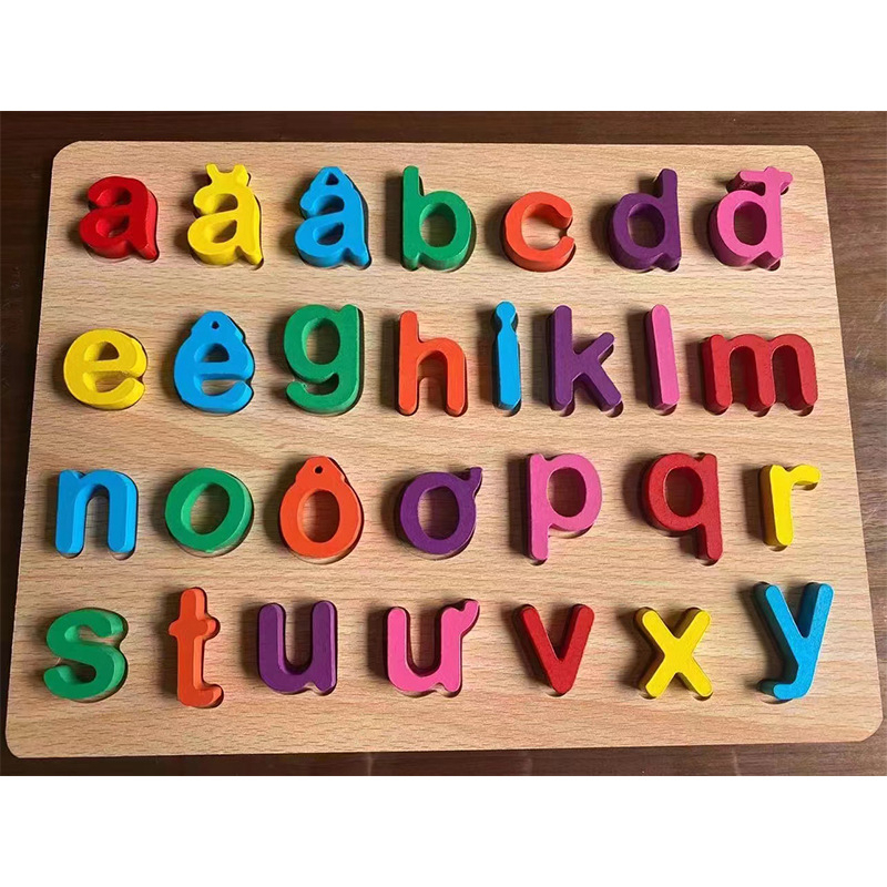 Bảng chữ cái tiếng Việt in nổi bằng gỗ cho bé vừa chơi vừa học đồ chơi thông minh cho bé - PUPU HOUSE
