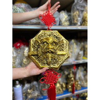Mặt Hổ Phù Cỡ Lớn 25cm bằng đồng dày nặng đẹp vật phẩm phong thuỷ