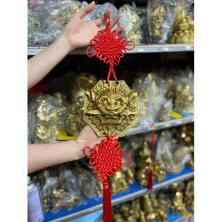 Mặt Hổ Phù bằng đồng nguyên chất các cỡ   vật phẩm phong thuỷ
