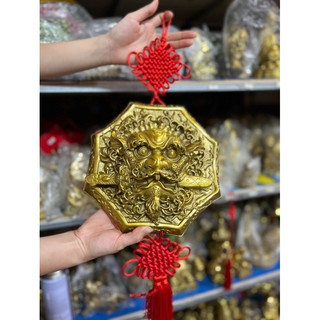 Mặt Hổ Phù Cỡ Lớn 25cm bằng đồng dày nặng đẹp vật phẩm phong thuỷ