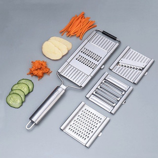 Dụng Củ Thái Rau Củ Đa Năng 4 món (tặng chụp củ hành bảo vệ tay )