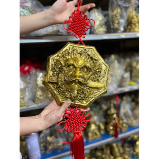Mặt Hổ Phù Cỡ Lớn 25cm bằng đồng dày nặng đẹp vật phẩm phong thuỷ