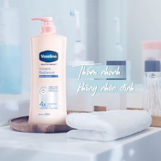 Sữa dưỡng thể dưỡng trắng Vaseline Healthy Bright Instant Radiance (320ml/350ml)