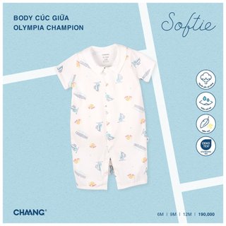 Chaang SS2024 Body cúc giữa Olympia cho bé