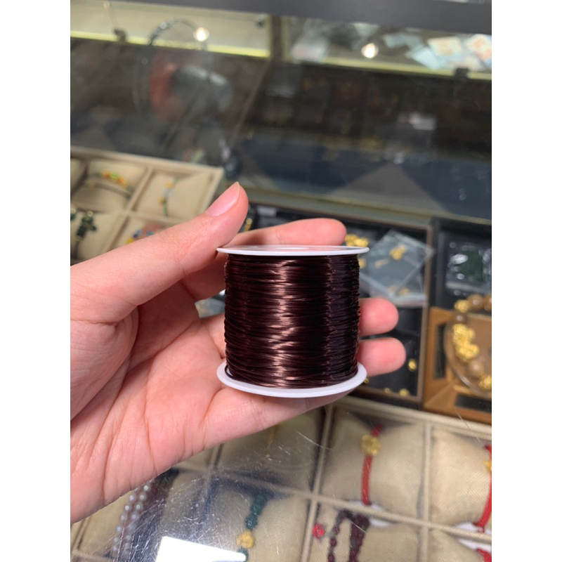 Ảnh Cuộn chỉ chun lụa xâu vòng đá phong thuỷ PDJ - Trang sức PDJ 2