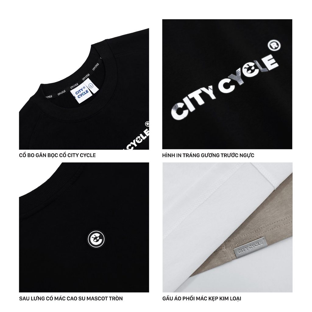 Áo Tanktop Local Brand ba lỗ Rover City Cycle cotton in tráng gương form rộng nam nữ unisex