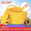 CUỘN DÂY ĐIỆN KÈM Ổ CẮM 3 ĐẦU - Phích Cắm Đúc Chịu Lực Cao Đa Năng Tiện Lợi Dài 30M
