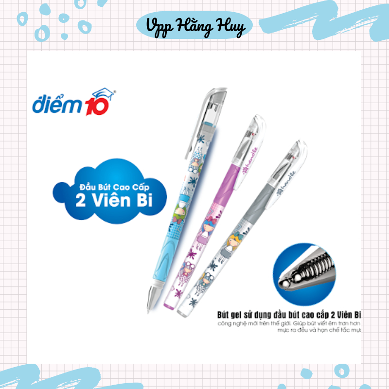 Combo Bút Gel Điểm 10 TP-GEL01