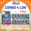 Pate Lon Cho Mèo Snappy Tom 400g Đa Dạng Hương Vị