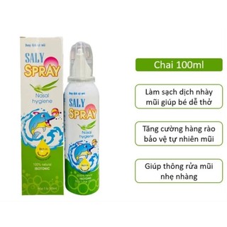 Xịt muối biển khuynh diệp SPRAY BABYgiups làm sạch dịch nhày, làm thông mũ.i , giữ ẩm cho khoang m.ũi cho bé