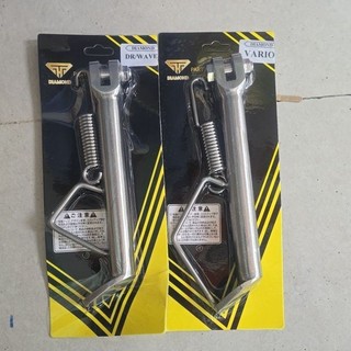 DIAMOND - Combo Chống đứng + nghiêng - Inox 304 các dòng xe Dr, Fuled, Vario, Wave, Ex10, Ex11...
