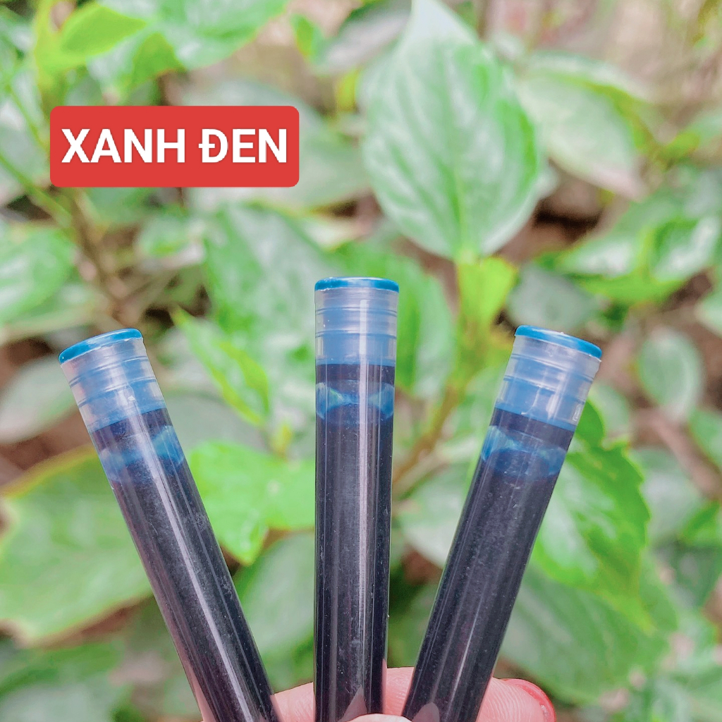 Ống Mực Tiện Ích Cho Bút Máy – Đầu 0.34mm, Phù Hợp Mọi Dòng Bút Máy, Mực Ra Đều