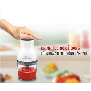 Máy xay thịt Tefal MB520138, công suất 300W, dung tích 0.4 lít - Hàng chính hãng, bảo hành 24 tháng