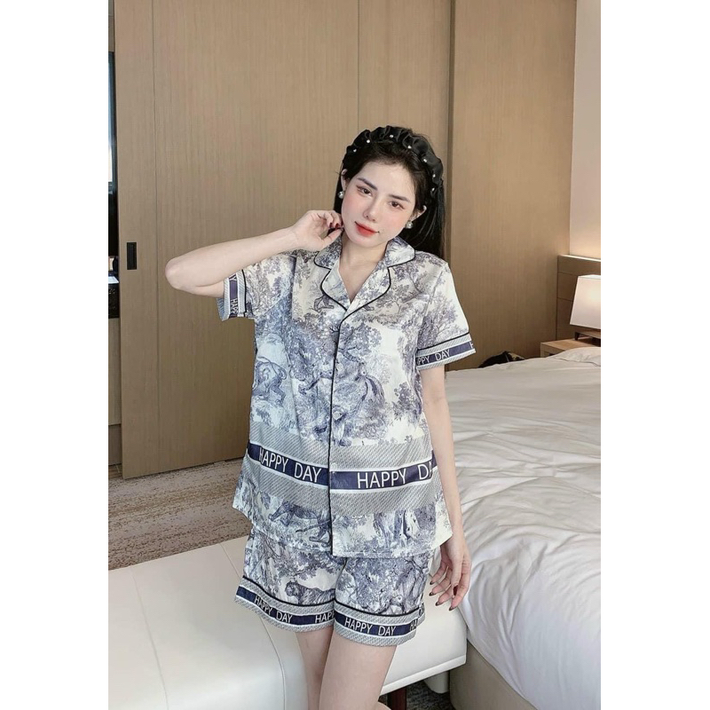 Bộ Hapy Day Xanh Tím