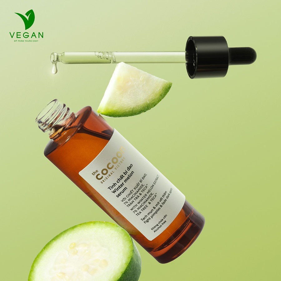 Ảnh Serum tinh chất bí đao cocoon 70ml sạch mụn - VEGAN - Mỹ phẩm thuần chay 4