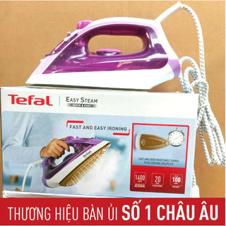 Bàn ủi hơi nước Tefal FV1955E0 - Công suất 1400W - Hàng chính hãng, bảo hành 24 tháng