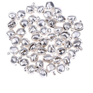 Chuông bạc lục lạc 6mm làm charm gắng vòng tay handmade,làm chuông, phụ kiện trang trí decor đa dụng