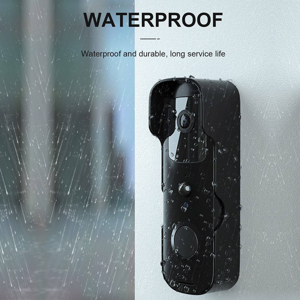 Chuông cửa không dây V30 app Tuya - có camera, đàm thoại 2 chiều