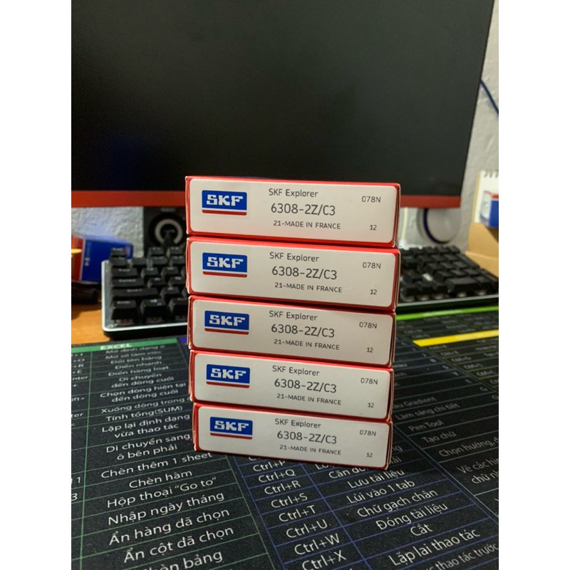 vòng bi SKF 6308-2ZZ/C3