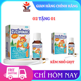 Zuziminac kẽm nhỏ giọt dành cho bé yêu