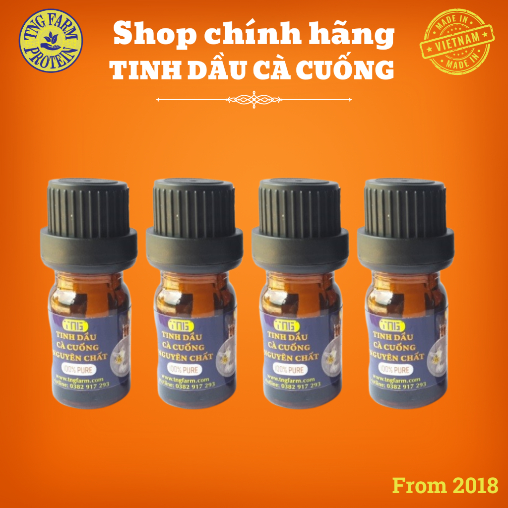 Tinh dầu cà cuống đực tự nhiên  thơm cay nồng nàn - 6 hũ 5mL.