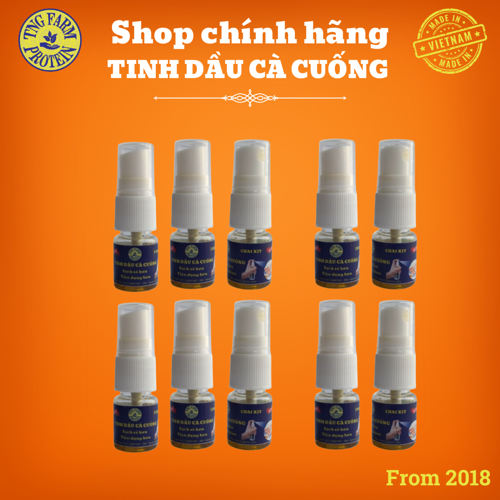 Tinh dầu Cà cuống đực tự nhiên - Thơm Cay Nồng nàn - 3 Chai mới dạng xịt. 5 ml.
