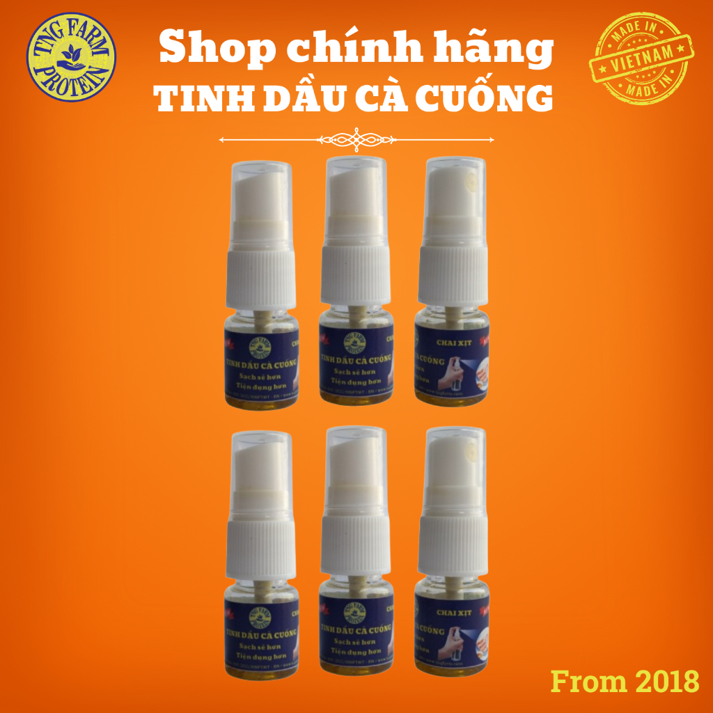 Tinh dầu Cà cuống đực tự nhiên - Thơm Cay Nồng nàn - 3 Chai mới dạng xịt. 5 ml.