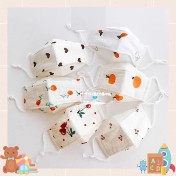 [COMBO 3 CÁI] Khẩu trang xô thuyền cao cấp cho bé từ 6 tháng đến 3 tuổi khẩu trang thuyển xô cho bé khẩu trang trẻ em