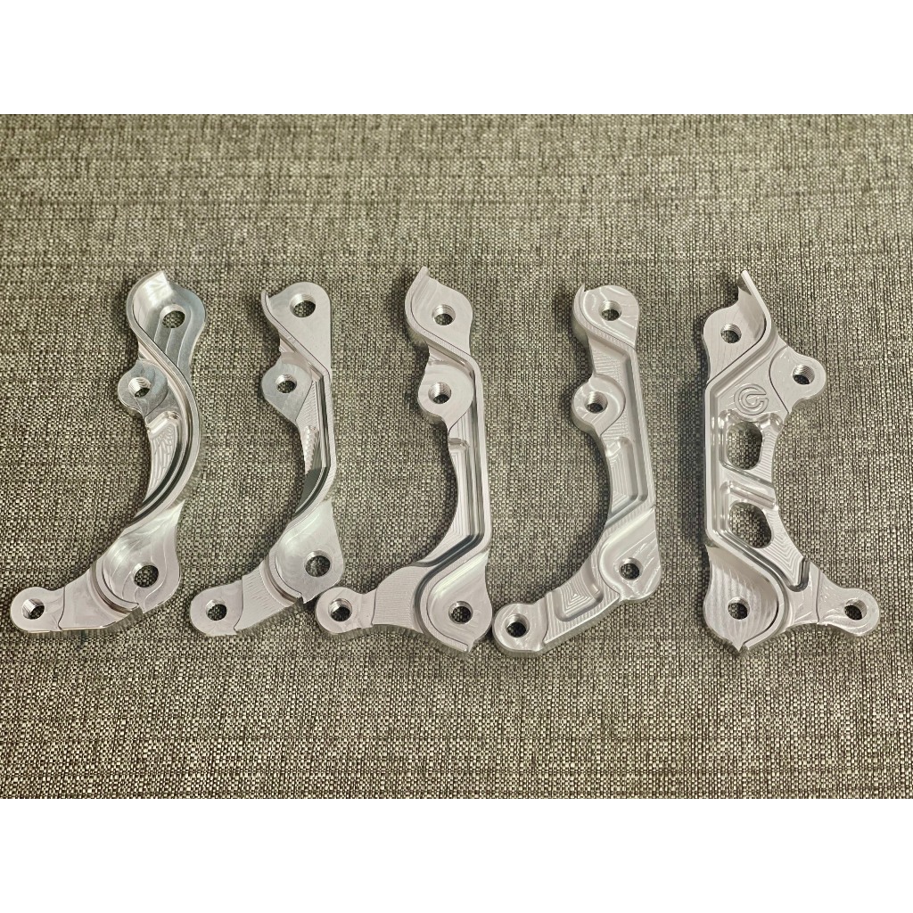 Pát Nhôm CNC gắn đĩa 220, đĩa 267 Heo Zin và Heo Brembo