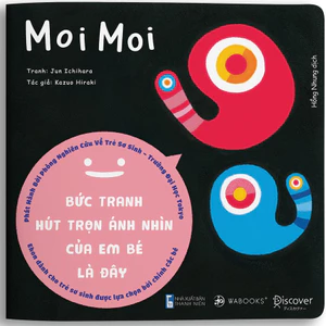 Sách Ehon - Moi Moi - Giúp các em bé ngừng khóc - Ehon Nhật Bản cho trẻ sơ sinh