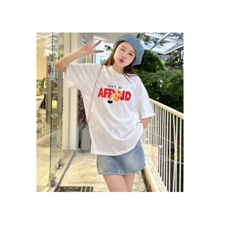 Aó thun phom rộng giấu quần-Áo localbran tay lỡ-Aó phông unisex tay lỡ-Chất liệu cotton 100% thoáng mát-Thời trang.