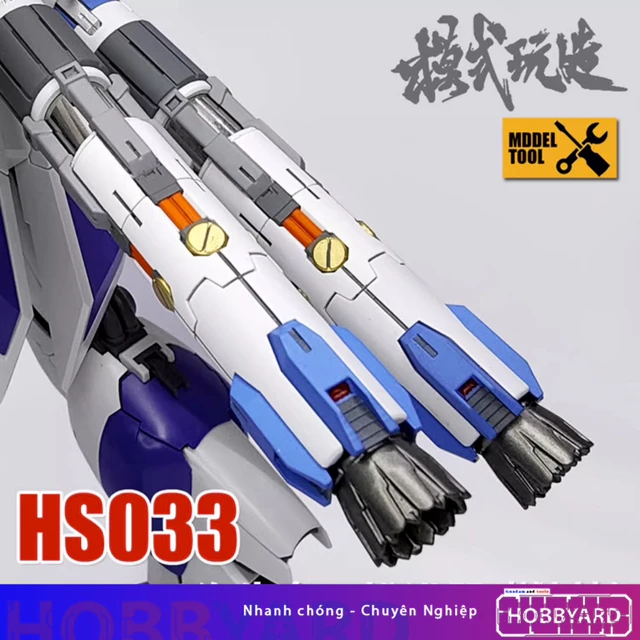 Phụ kiện mô hình - Combo 2 ống xả/ống nhiên liệu cho mô hình MG 1/100 Hi-Nu Gundam (không kèm mô hình)