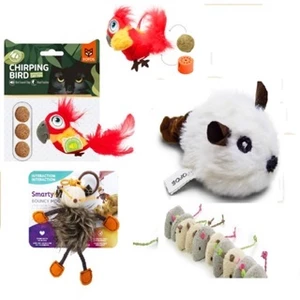 Đồ Chơi Thú Nhồi Bong Cho Mèo - Cat Toys Có CatNip Cho Mèo Nhiều Hình Dáng Đáng Yêu