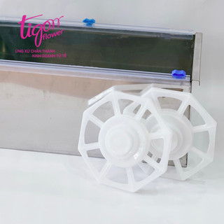 BỘ 2 ĐẾ NHỰA ĐỰNG CUỘN LÕI MÀNG BỌC THỰC PHẨM (phụ kiện hộp inox) - vừa cả 2 size hộp 30 và 45 (ĐƯỢC ĐỒNG KIỂM)