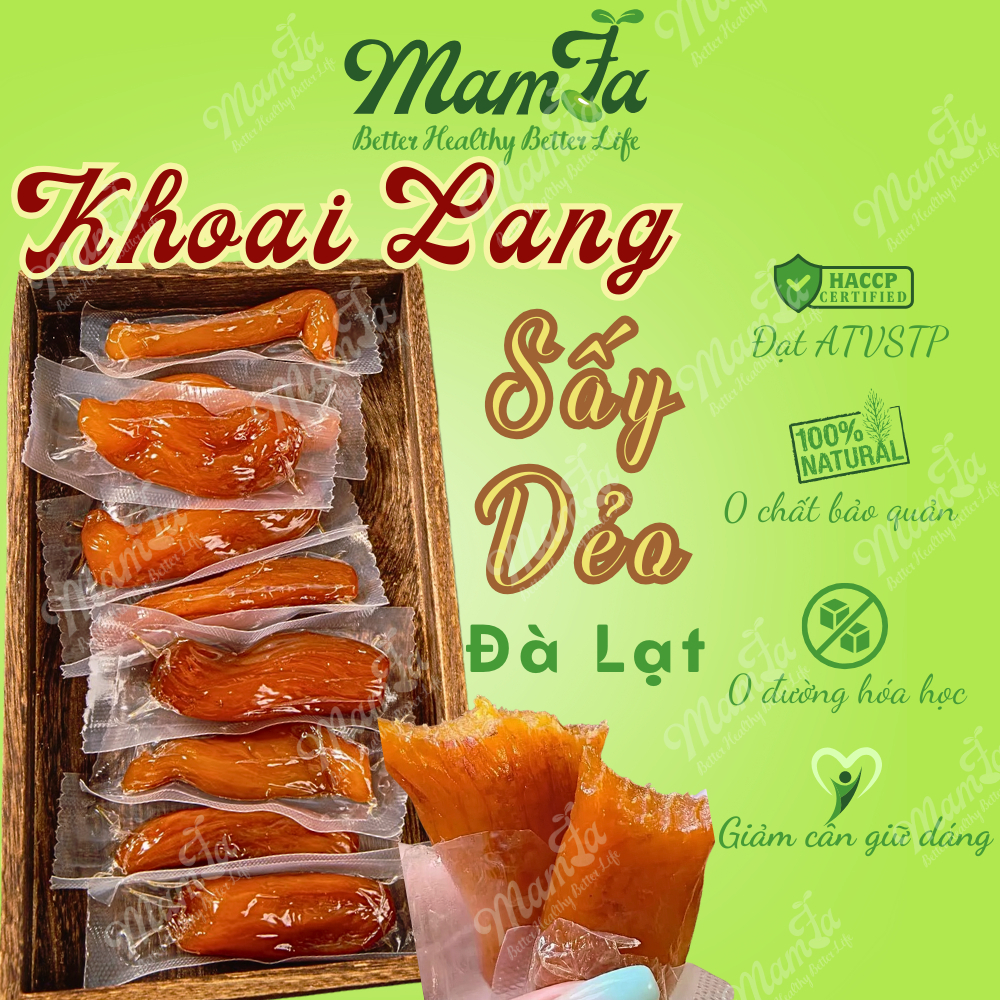 Cách sử dụng khoai lang sấy lành mạnh