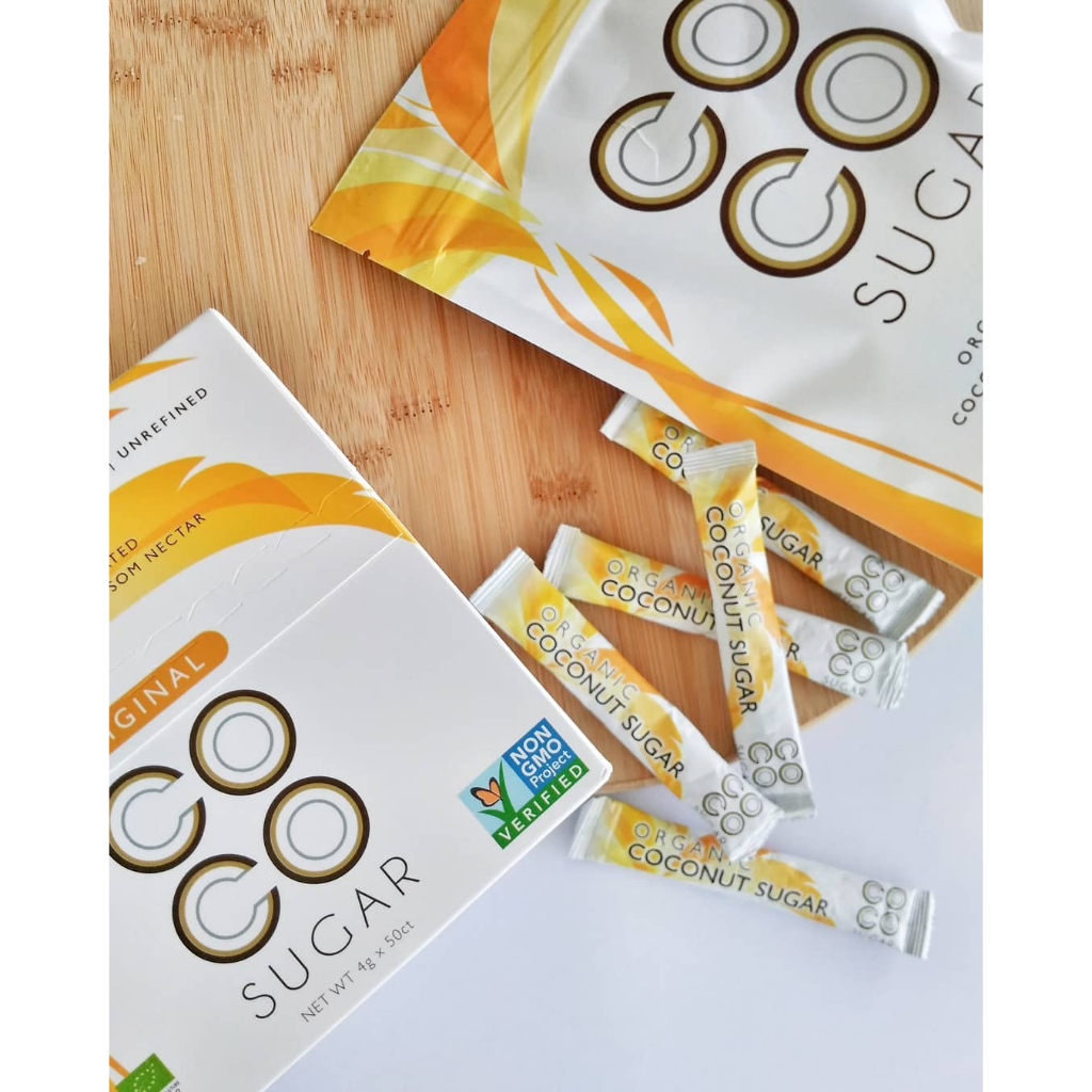 Ảnh Đường mật hoa dừa hữu cơ PT COCO SUGAR 4g (1 hộp x 50 gói) 2