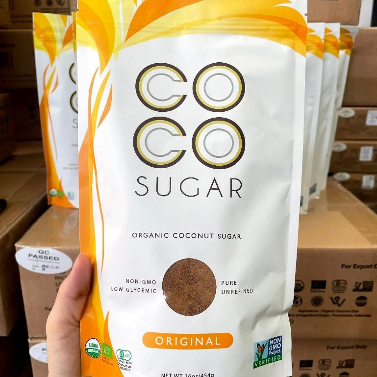 Ảnh Đường mật hoa dừa hữu cơ PT COCO SUGAR 454g - Phù hợp chế độ ăn kiêng, keto, đường dừa hữu cơ Indo, Tốt Cho Tiểu Đường 4