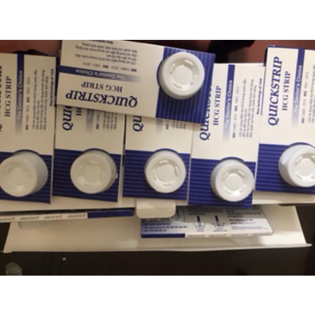 Que thử thai QuickStrip nhanh chính xác