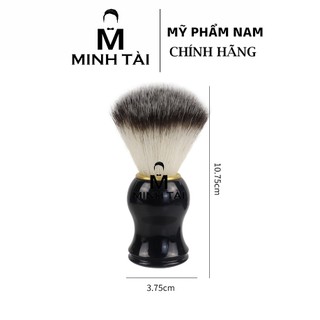 Combo bát chổi quét bọt cạo râu nhựa ABS Classic