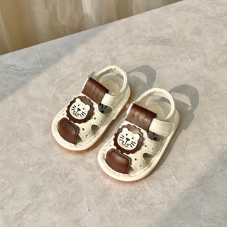 Dép Rọ chíp chíp Tập Đi Quai Dán nhiều Nhân vật hoạt hình 3D Dễ Thương Chất Liệu Da PU Siêu Mềm Cho Bé ( TD12 )