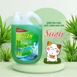 Nước rửa chén Suzy Nhật Bản 2,1KG - thành phần Hữu Cơ, chất lượng nhật bản.