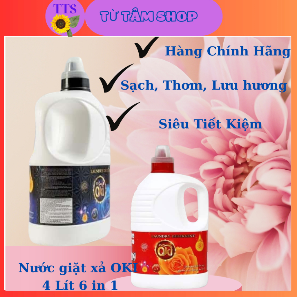 Nước Giặt Xả OKI 6in1 4kg