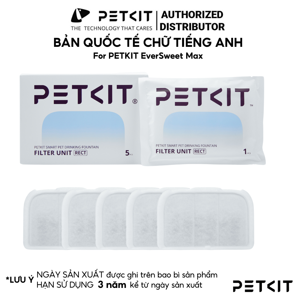 Ảnh Lõi Lọc Nước PETKIT Cho Máy Lọc Nước Cho Chó Mèo PETKIT Eversweet Max - Filter RECT 3