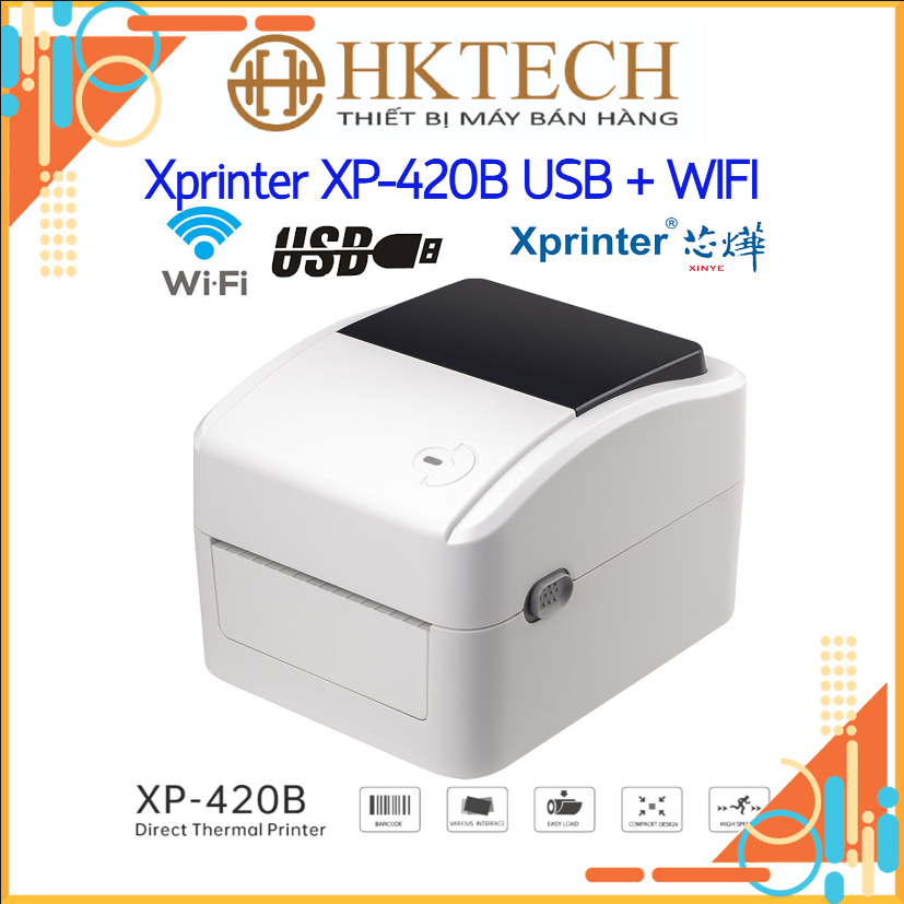 [Chính hãng] [IN QUA MÁY TÍNH + ĐIỆN THOẠI] Máy In Đơn Hàng 420B ( Bản ...